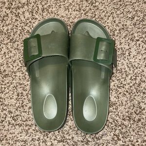 Rubber Slide On Shoes